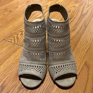 Lauren Conrad Peep Toe Boots